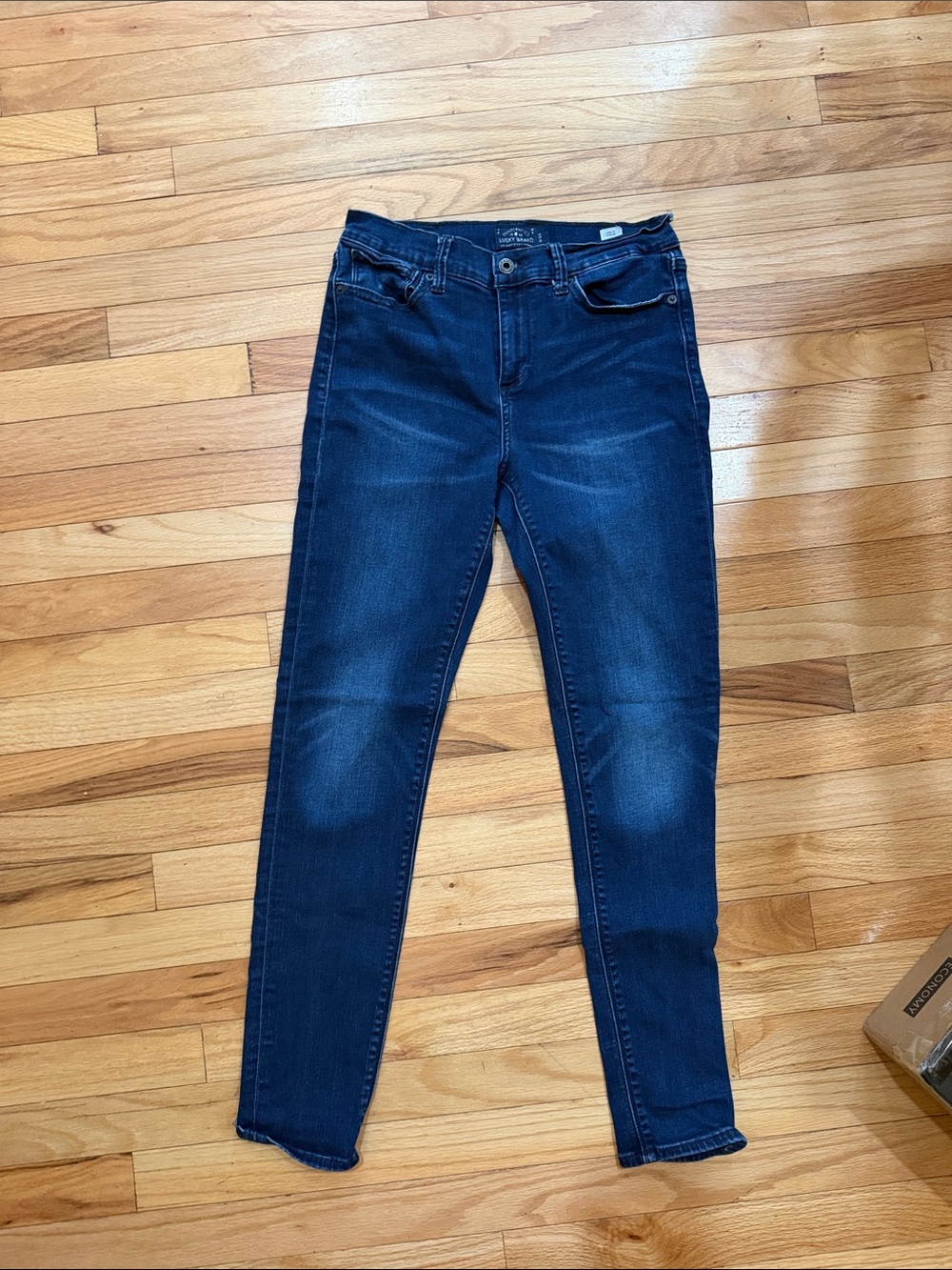 Lucky Brand Women's Dark Indigo Skinny Jeans
